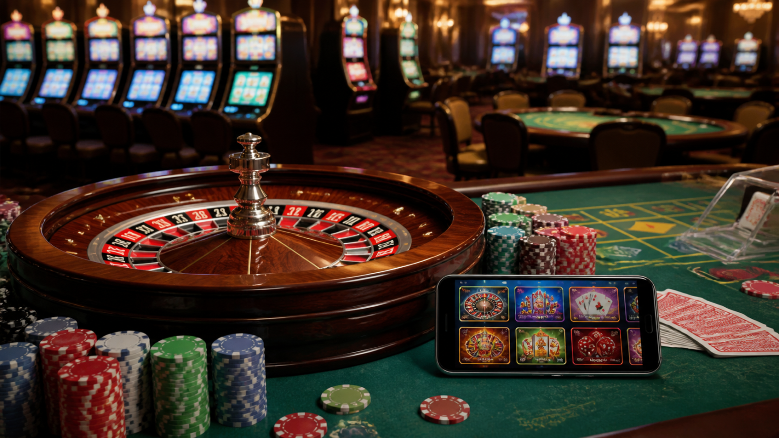 Best Online Casinos: How to Choose and What to Expect Roulette wheel and smartphone showing an online casino interface