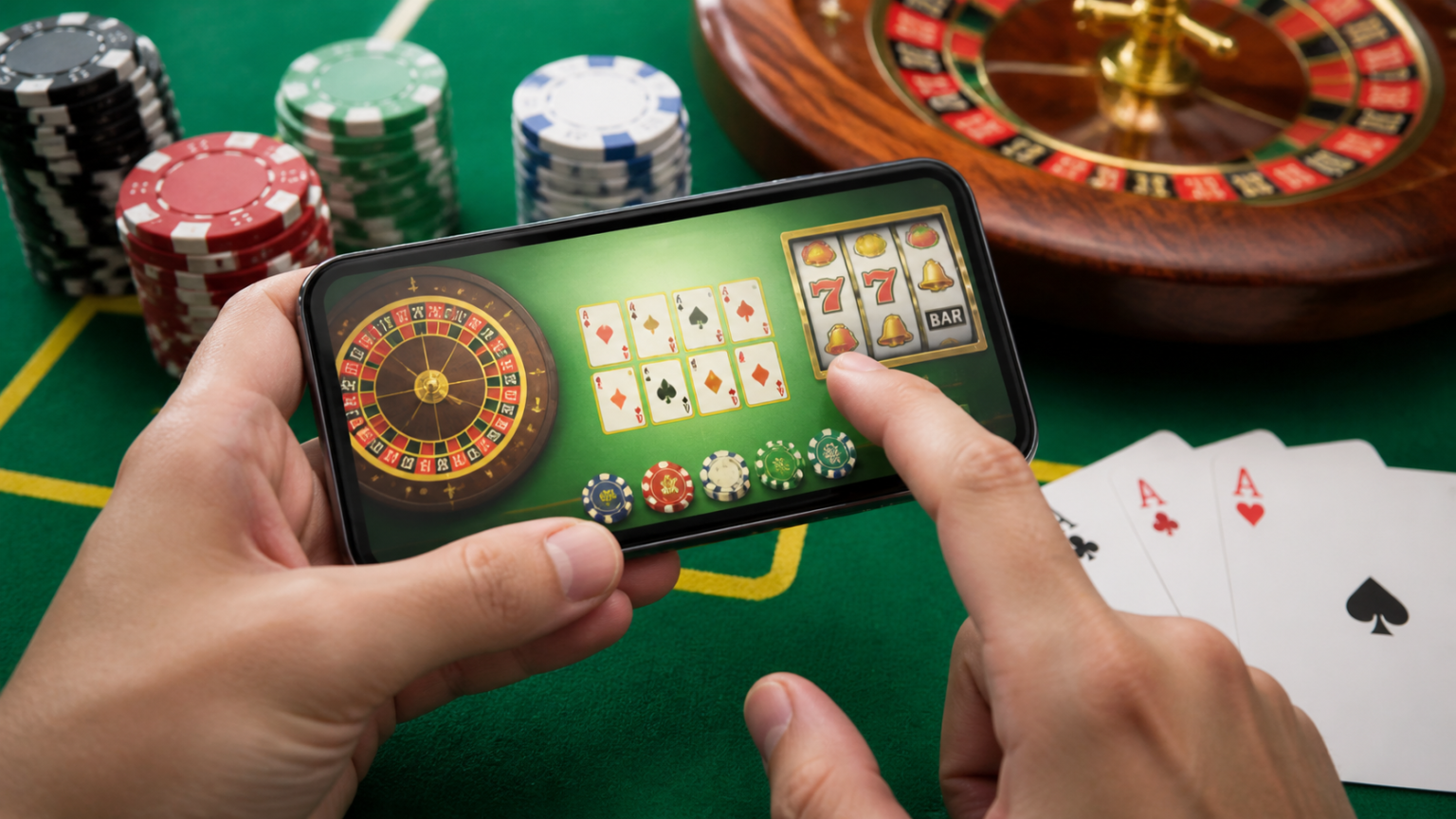 Migliori Casino Non AAMS Online: Bonus, Giochi e Caratteristiche Player using a phone for an online casino Singapore game